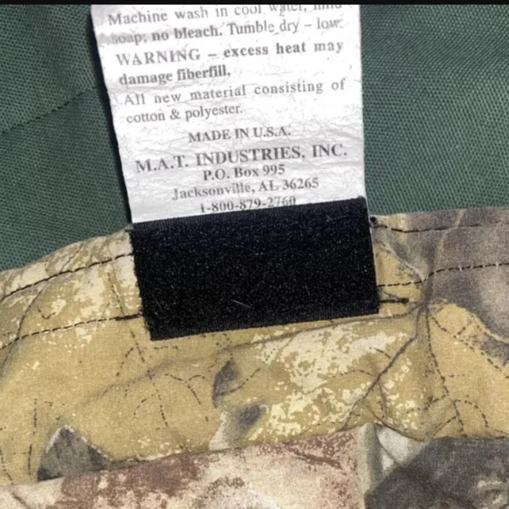 Vintage The Kid-Napper by M.A.T. Industries Duck Canvas Mat w/ Pillow Built In
